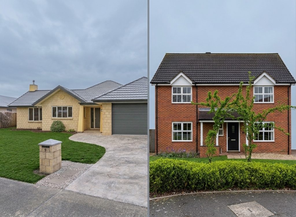New Zealand vs. British Houses